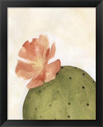 Framed Arid Bloom I Print