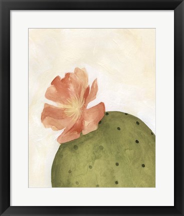 Framed Arid Bloom I Print