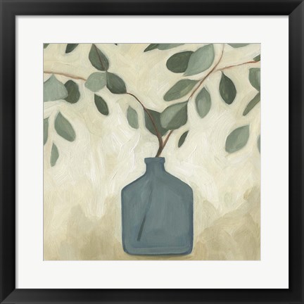 Framed Greenery Still Life IV Print