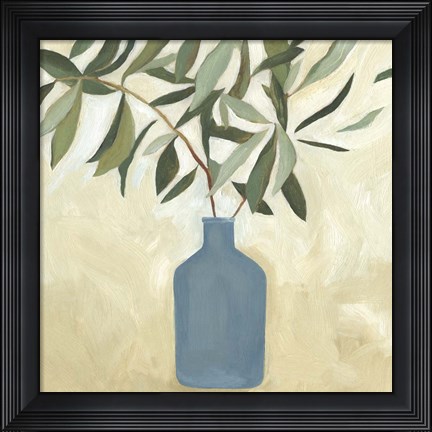 Framed Greenery Still Life V Print