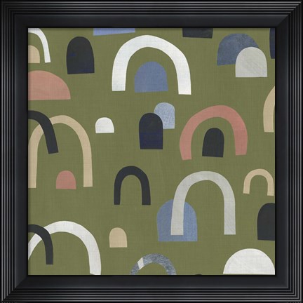 Framed Over the Rainbow II Print