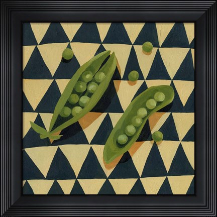 Framed Geo Veggies IV Print