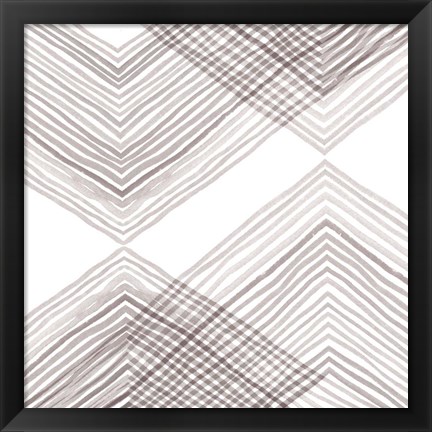 Framed Apogee Fade I Print