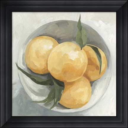 Framed Fruit Bowl I Print