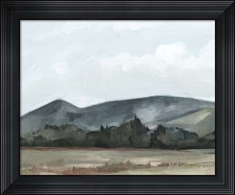 Framed Farmhouse View I Print