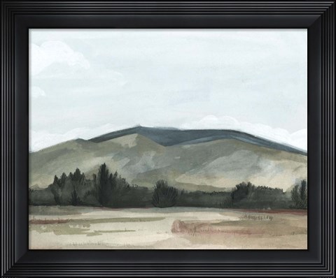 Framed Farmhouse View II Print