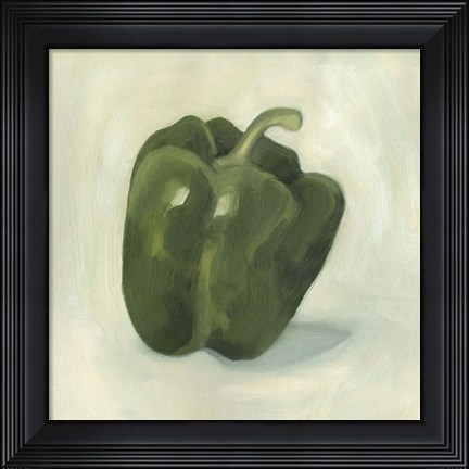 Framed Pepper Study I Print