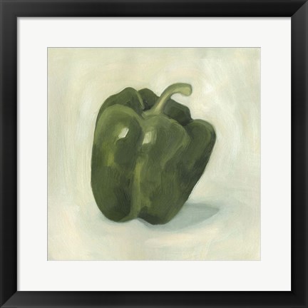 Framed Pepper Study I Print