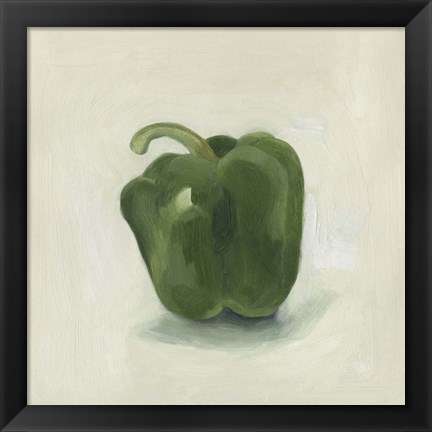 Framed Pepper Study II Print