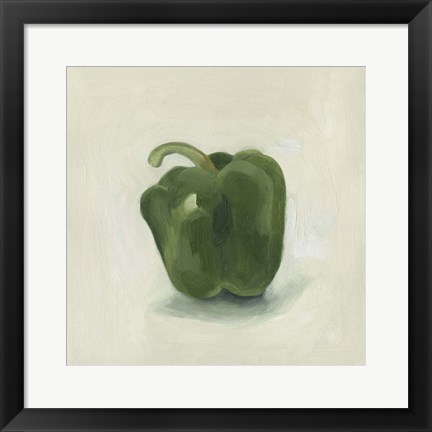 Framed Pepper Study II Print