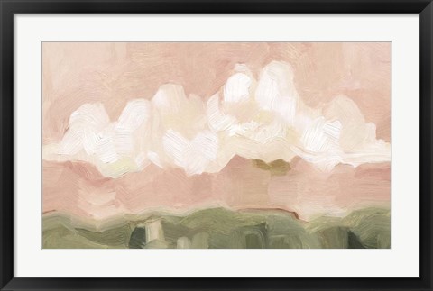 Framed Pink Haze Sunset II Print