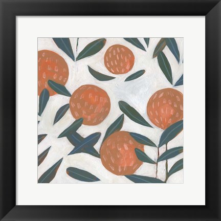 Framed Red Clover III Print