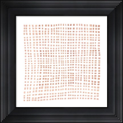 Framed Woven I Print