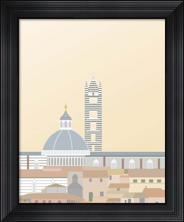 Framed Travel Europe--Duomo di Siena Print