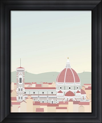 Framed Travel Europe--Firenze Print