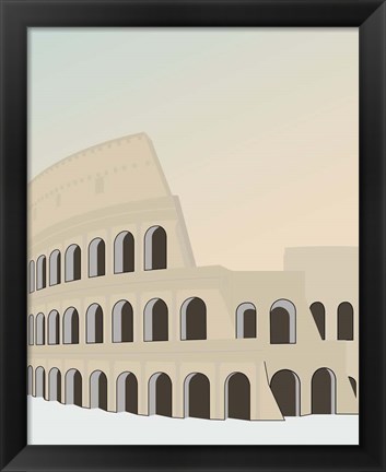 Framed Travel Europe--Rome Print