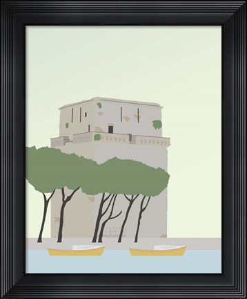 Framed Travel Europe--Viareggio Print