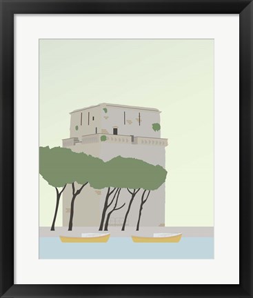 Framed Travel Europe--Viareggio Print