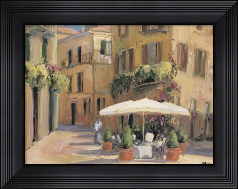 Framed Cafe Bordeaux Print