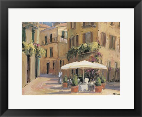 Framed Cafe Bordeaux Print