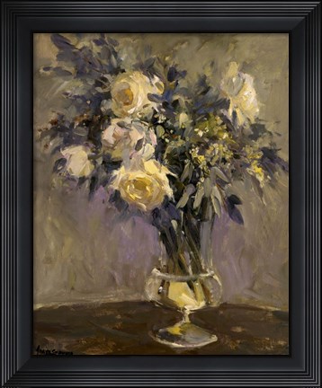 Framed Evening Vase Print