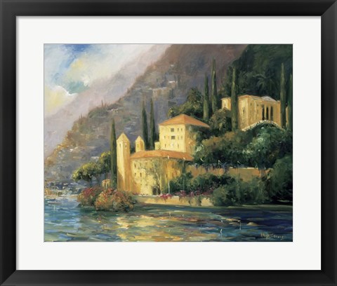 Framed Scenic Italy III Print