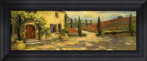 Framed Scenic Italy V Print