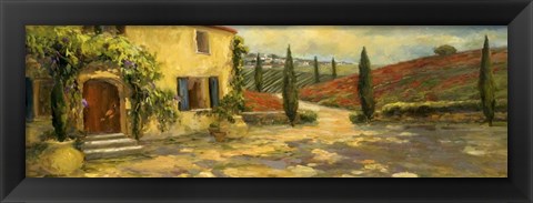 Framed Scenic Italy V Print