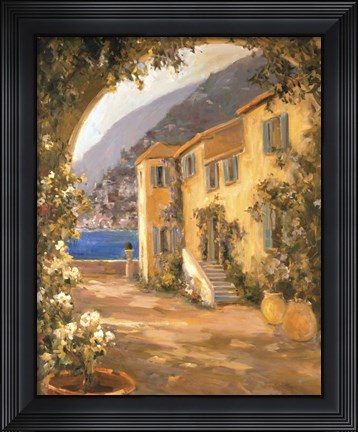 Framed Scenic Italy VIII Print