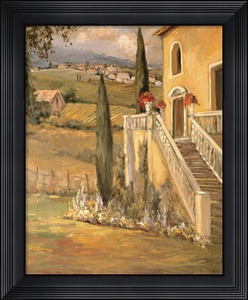 Framed Scenic Italy IX Print