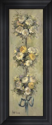 Framed 2-Up Topiary Bouquet I Print