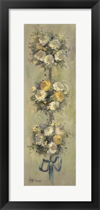 Framed 2-Up Topiary Bouquet I Print