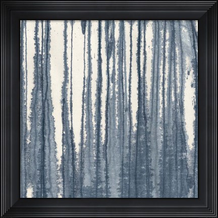 Framed Indigo Muse I Print