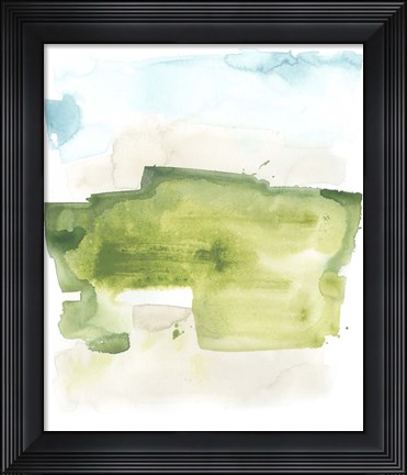 Framed Liquid Valley II Print