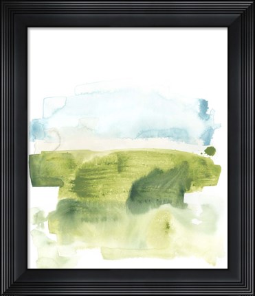 Framed Liquid Valley V Print