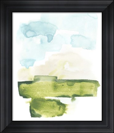 Framed Liquid Valley VII Print
