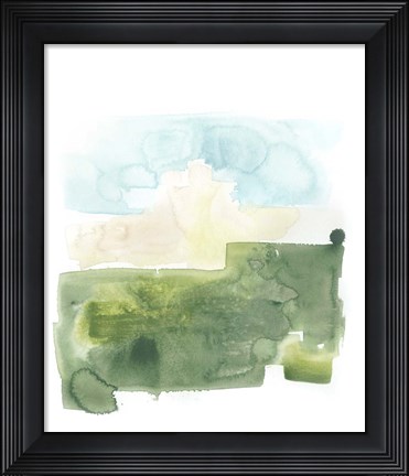Framed Liquid Valley VIII Print