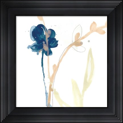 Framed Botany Gesture V Print