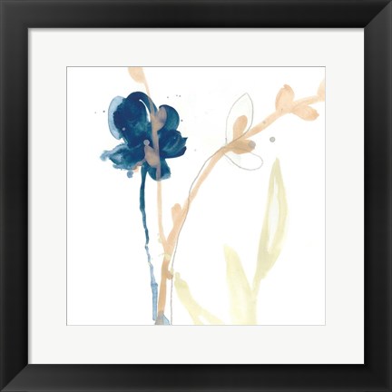 Framed Botany Gesture V Print