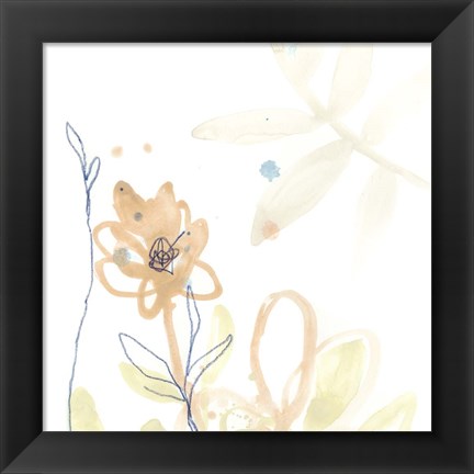 Framed Botany Gesture VI Print