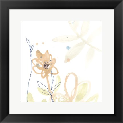 Framed Botany Gesture VI Print