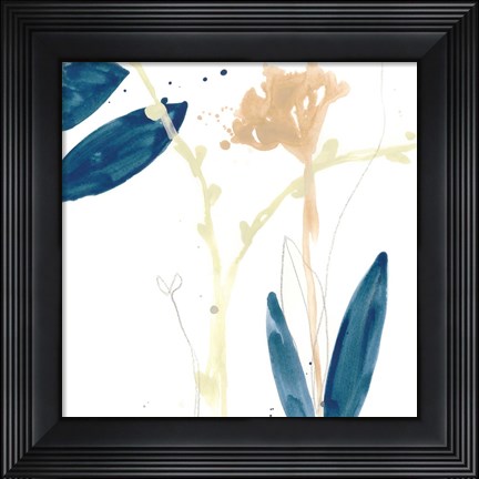 Framed Botany Gesture VII Print
