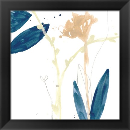 Framed Botany Gesture VII Print