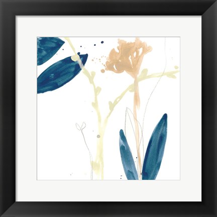 Framed Botany Gesture VII Print
