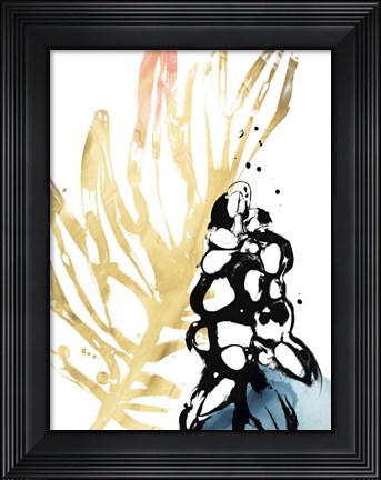 Framed Tropical Moderne II Print