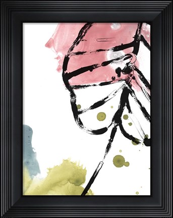 Framed Tropical Moderne III Print