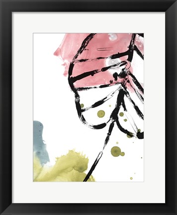 Framed Tropical Moderne III Print