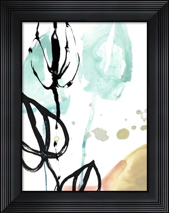 Framed Tropical Moderne VI Print