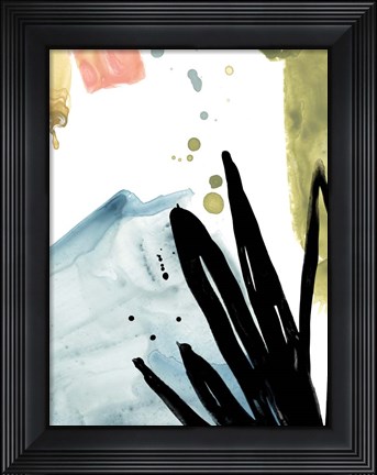 Framed Tropical Moderne IX Print
