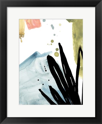 Framed Tropical Moderne IX Print